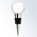 Optical Crystal Wine Stopper - Golf (Screened)
